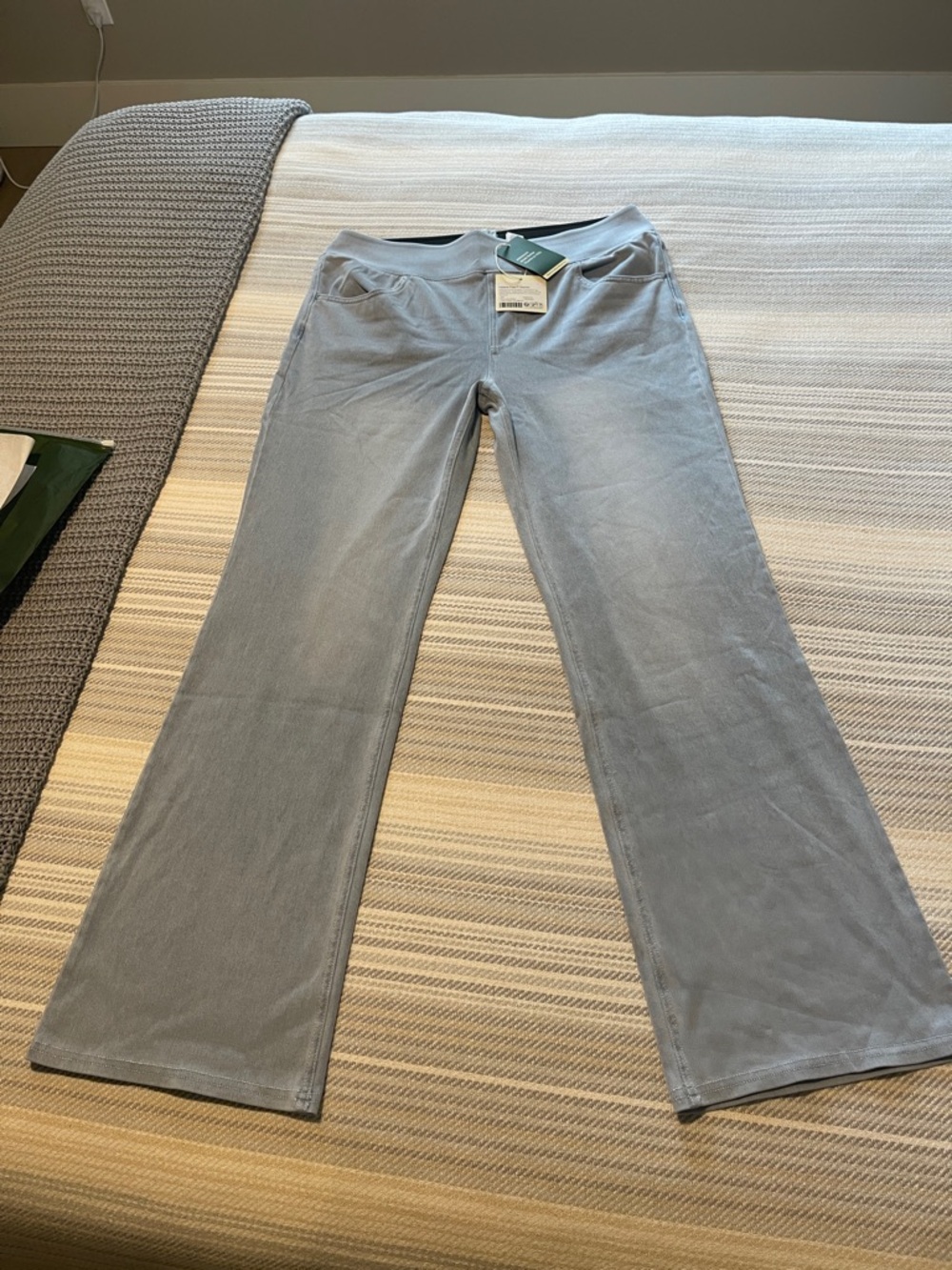 NWOT/EUC XL HALARA Women’s Boot Cut Jeans - Light Blue